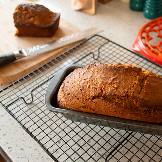 Pumpkin Loaf Kit Baking Steps